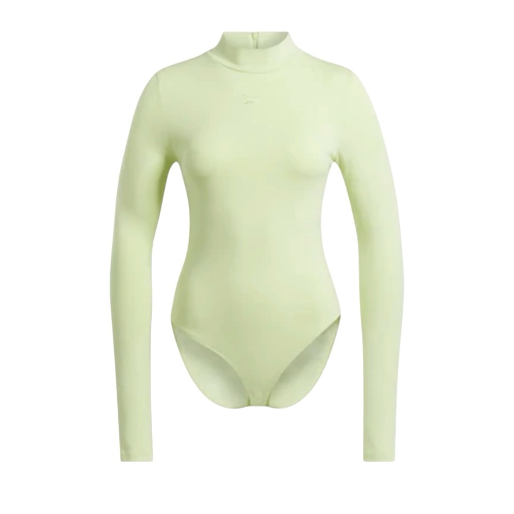 Reebok Women's Wardrobe Essentials Bodysuit in Astro Green NWT Size S